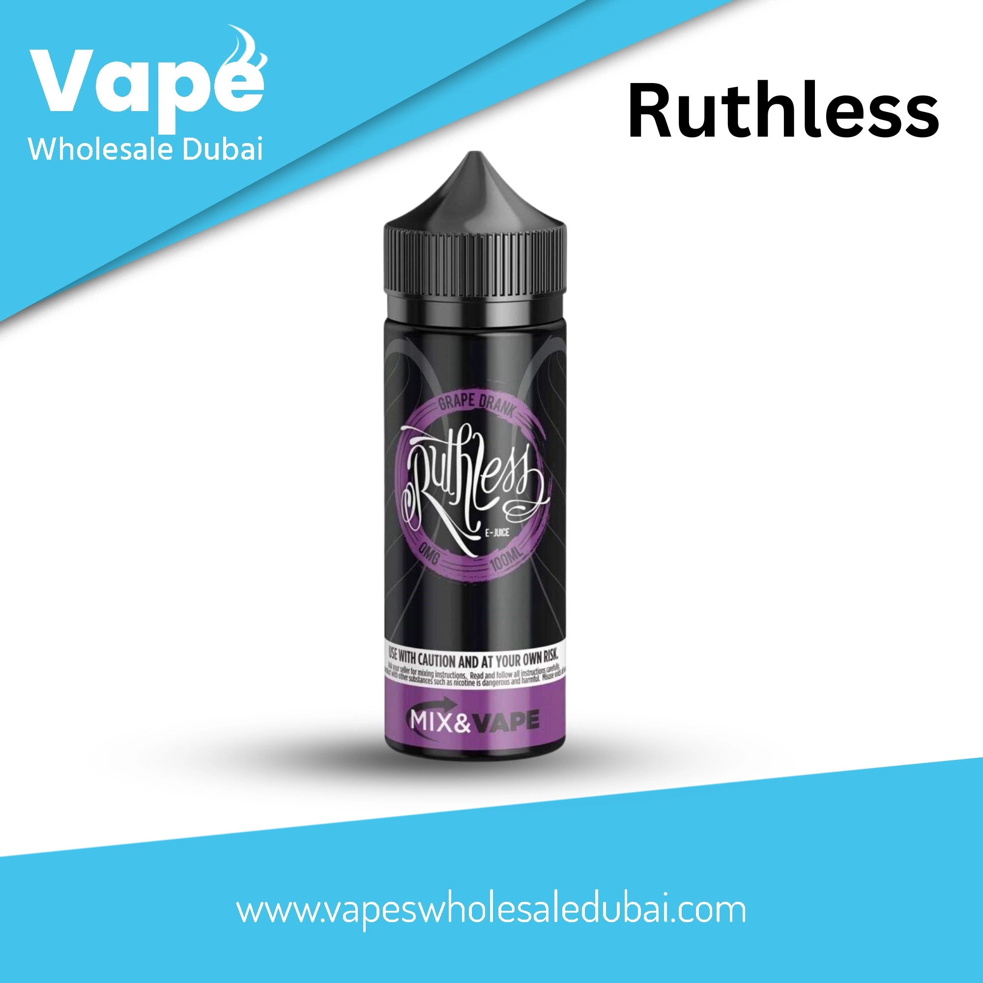 Ruthless 120ml E-Juices Wholesale Dubai - vapeswholesaledubai
