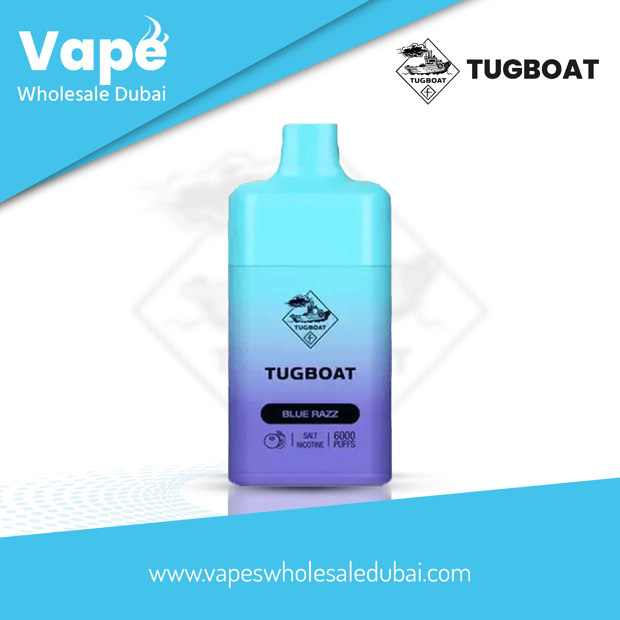 Tugboat Box 6000 Puffs Wholesale in Dubai UAE