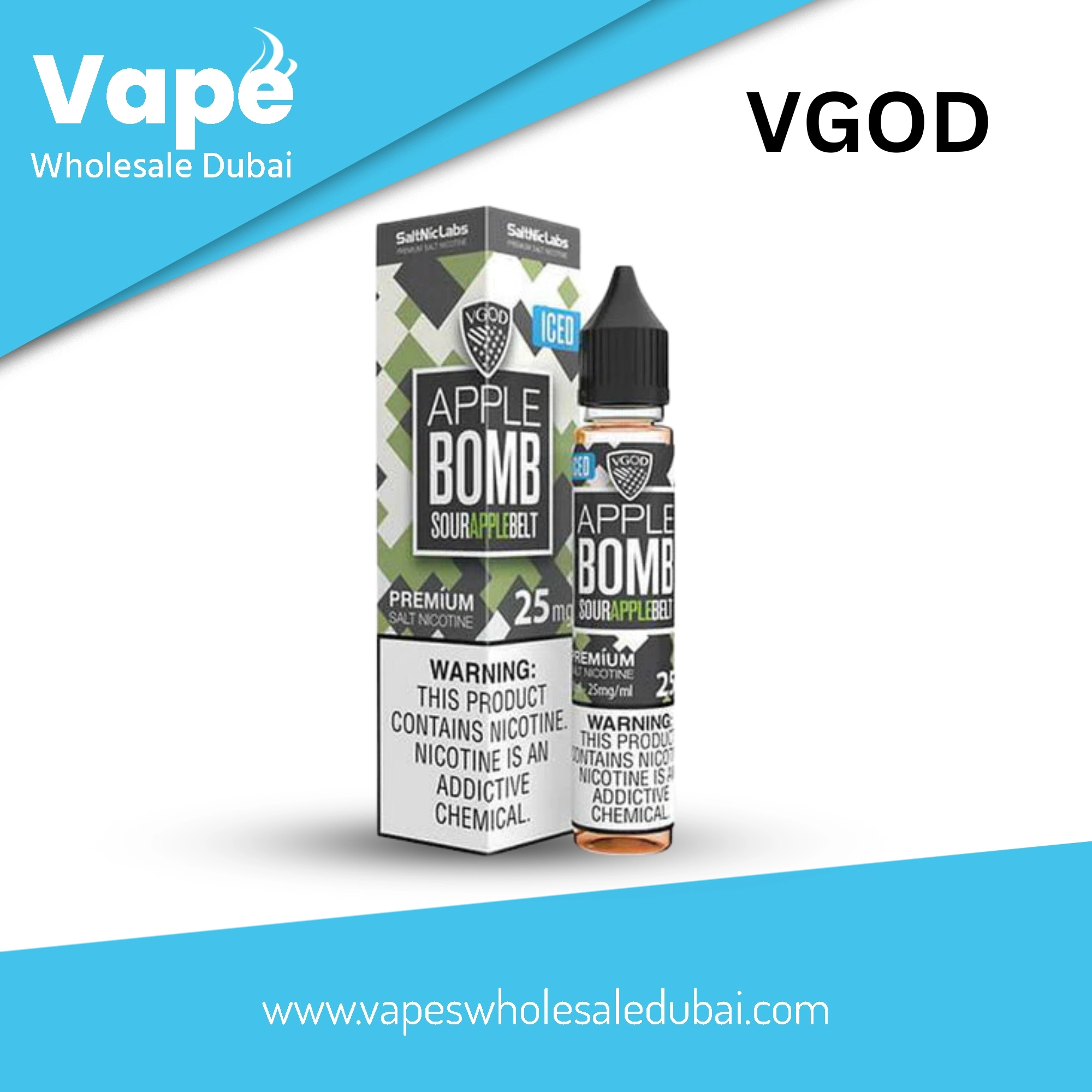 Apple Bomb Vgod E-Juice Wholesale Dubai - vapeswholesaledubai