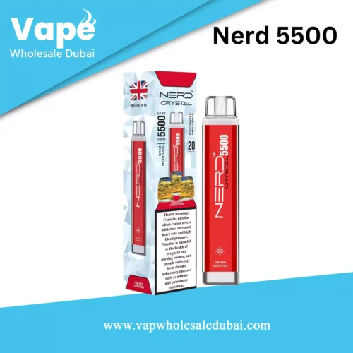 nerd 5500 puffs disposable vape uae